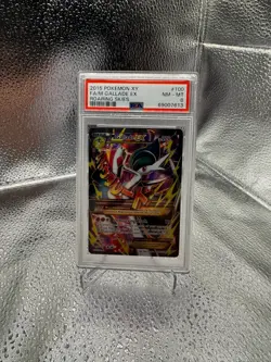 Fa/M Gallade Ex Pokemon Xy Roaring Skies 100 NM PSA 8 - Image 1