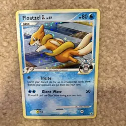 Pokemon Floatzel GL LV.37 Basic Holo Rising Rivals 4/111 2009 HP80 Rare Water - Image 1
