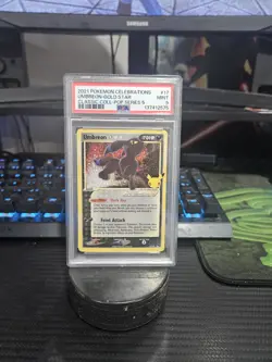 Psa 9 2021 Pokemon Celebrations Umbreon Gold Star Classic Coll. Pop Series 5 - Image 1