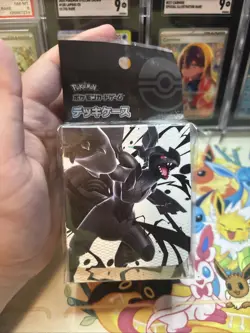 Pokemon center official Zekrom Black Bolt deckbox new sealed - Image 1