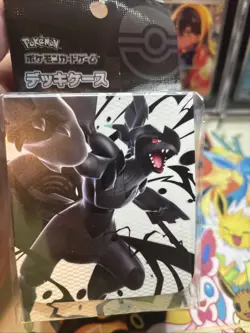 Pokemon center official Zekrom Black Bolt deckbox new sealed - Image 4