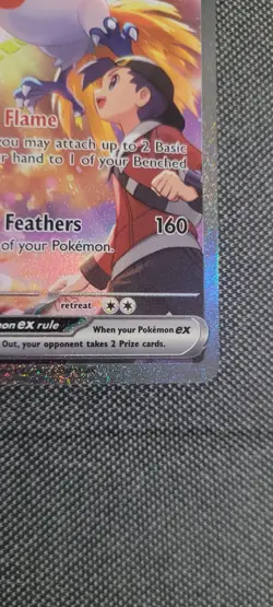 2025 Pokemon SV Destined Rivals DRI EN Ethan's Ho-Oh ex #230/182 - Image 5