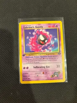 Sabrina's Gastly [1st Edition] #97/132 Pokemon Gym Challenge - Image 1