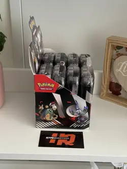 Unova Pokemon Mini Tin Display Black Bolt and White Flare Collection, 8 Tins - Image 4