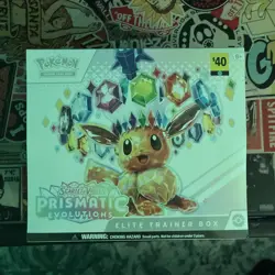 Pokemon TCG Scarlet & Violet Prismatic Evolutions Elite Trainer Box ETB SEALED - Image 1