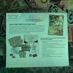 Pokemon TCG Scarlet & Violet Prismatic Evolutions Elite Trainer Box ETB SEALED - Image 2