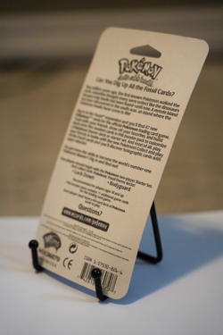 Pokemon Fossil Booster Blister Pack Aerodactyl Artwork 1999 WOTC Factory Sealed - Image 3