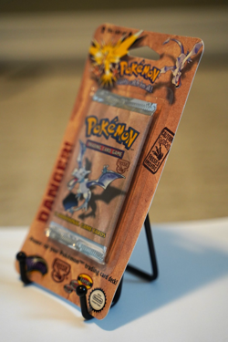 Pokemon Fossil Booster Blister Pack Aerodactyl Artwork 1999 WOTC Factory Sealed - Image 5