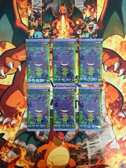Pokemon TCG Collection 2025 3.0 Surprise Slim 151C Chinese Box Gengar new 6Packs - Image 1