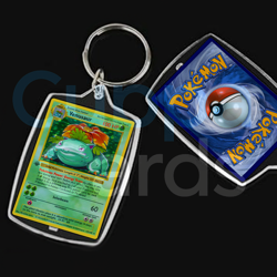 First Edition Base Set: Venusaur Stamped Holo | Mini Pokemon Keychain - Image 1