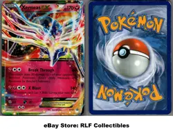 2014 Pokemon, XY Promos, #XY07 Xerneas EX, Holo Black Star Promo - Image 1