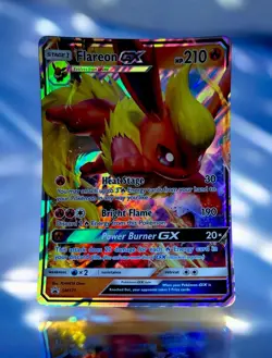 JUMBO Flareon GX Oversized Promo SM171 Full Art Holo 2019 Pokemon - Image 1
