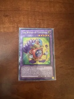 Yugioh Time Wizard Of Tomorrow DLCS-EN147 Secret Rare Limited Edition SEALED - Image 1