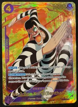 Mr2 Bon Kurei Bentham SEC EB01-061 PRB-02 THE BEST vol.2 One Piece NM - Image 1