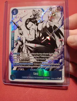 One Piece Starter Deck 22: Ace & Newgate #ST22-002 Izo (Parallel) - Image 1