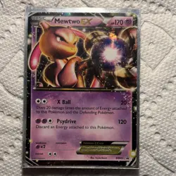 Pokemon Mewtwo EX Promo Holo BW45 Black & White 170 HP Basic Card - Image 1