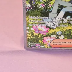 Pokemon TCG Mega Evolution Wally’s Compassion Trainer Card 186/132 Near Mint NM - Image 4