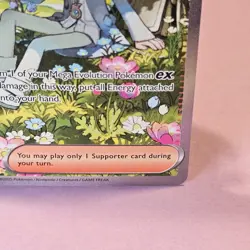 Pokemon TCG Mega Evolution Wally’s Compassion Trainer Card 186/132 Near Mint NM - Image 5