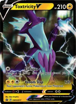Toxtricity V Holofoil SWSH017 SWSH: Sword & Shield Promo Cards LP - Image 1