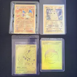 Gold Metal Charizard/Pikachu - Celebrations UPC Promo - Pokemon Card - NM Sealed - Image 1