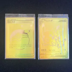 Gold Metal Charizard/Pikachu - Celebrations UPC Promo - Pokemon Card - NM Sealed - Image 2