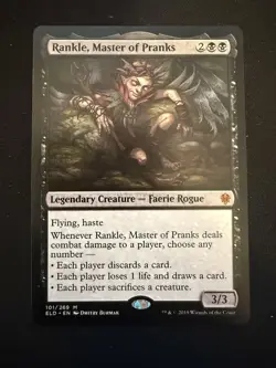 Rankle, Master of Pranks 101 - M - Throne of Eldraine - Normal - MTG - LP - Image 1
