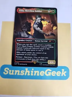 Abby, Merciless Soldier Secret Lair Last of Us Regular - Image 1