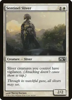 1x Sentinel Sliver - NM/LP - Magic 2010-2014 - SPARROW MAGIC - Image 1