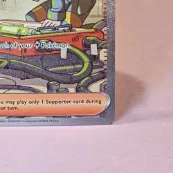 Clemonts Quick Wit 243/191 - Pokemon TCG Surging Sparks Special Illustration NM - Image 4