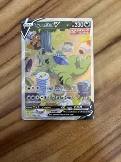 Pokemon TCG – Tyranitar V (Alt Art) – Battle Styles 155/163 – Lightly Played - Image 2