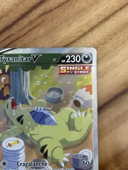 Pokemon TCG – Tyranitar V (Alt Art) – Battle Styles 155/163 – Lightly Played - Image 3