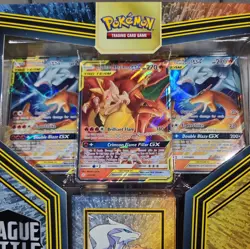 Pokemon TCG League Battle Deck Charizard and Reshiram GX Box New Sealed - Image 2