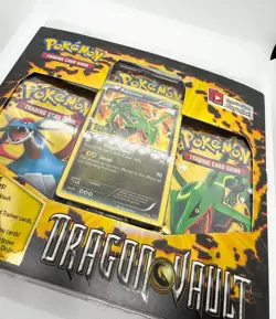 2012 Pokemon TCG Rayquaza Dragon Vault 3-Pack Blister READ! 820650107948 - Image 3