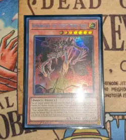 Yugioh! Kumongou, the Sticky String Kaiju BLC1-EN034 Silver Ultra Rare 1st Ed NM - Image 1