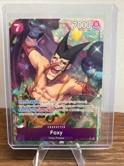 Foxy - OP07-071- Rare Alt Art -500 Years In The Future One Piece TCG English - Image 1