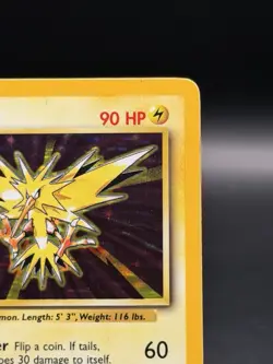 Zapdos 16/102 Holo Rare Card Base Set Unlimited 1999 Pokemon TCG WOTC (HP) - Image 3