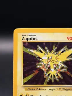 Zapdos 16/102 Holo Rare Card Base Set Unlimited 1999 Pokemon TCG WOTC (HP) - Image 4