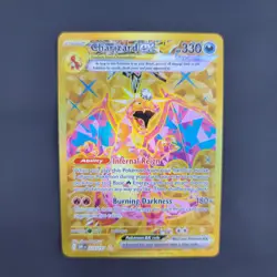 Pokemon TCG Obsidian Flames Charizard EX Hyper Rare Holo Card 228/197 NM - Image 3