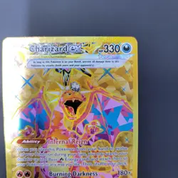 Pokemon TCG Obsidian Flames Charizard EX Hyper Rare Holo Card 228/197 NM - Image 5