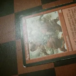 Mtg Aggravated Assault HP/MP Onslaught Magic the Gathering Card Rare - Image 5