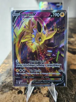 Jolteon V SWSH183 SWSH: Sword & Shield Promo Cards Holo - Image 3