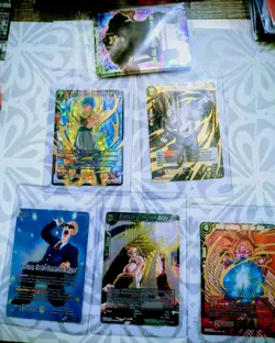 Dragon Ball Super Card Game PROMO lot of 6 Gogeta Broly Goku Vegeta NM/M NP - Image 1