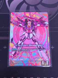 Z Gundam Biosensor Alternate Art Foil - GD03-071 R+ - Gundam TCG Card Game - Image 1