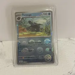 Pokemon TCG SV Black Bolt Tirtouga 022/086 Master Ball Holo NM! - Image 1