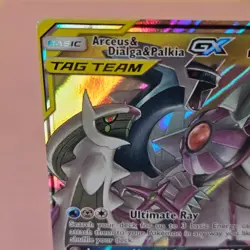 Arceus & Dialga & Palkia GX 156/236 SM-Cosmic Eclipse Holo TAG TEAM NEAR MINT NM - Image 2