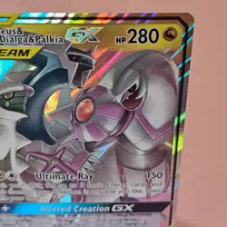 Arceus & Dialga & Palkia GX 156/236 SM-Cosmic Eclipse Holo TAG TEAM NEAR MINT NM - Image 3