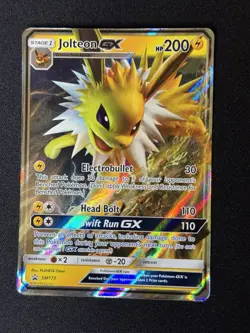 Jolteon GX SM173 Sm Holo Sun & Moon Black Star Promo Pokemon - Image 1