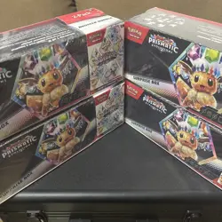 Sam’s Club Pokemon Prismatic Evolutions Surprise Box & Booster Bundle X4 - Image 1