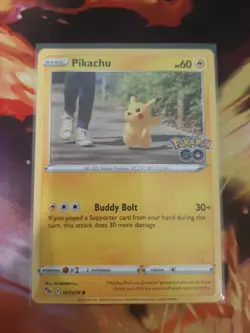 Pikachu 027/078 Pokemon GO - Commom TCG - Image 1