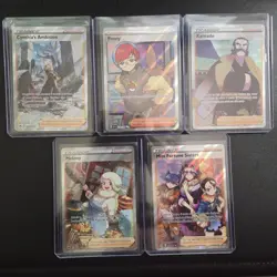 Pokemon Card Lot Galarian Gallery Trainer Cynthia's Ambition GG60 & More - Image 1